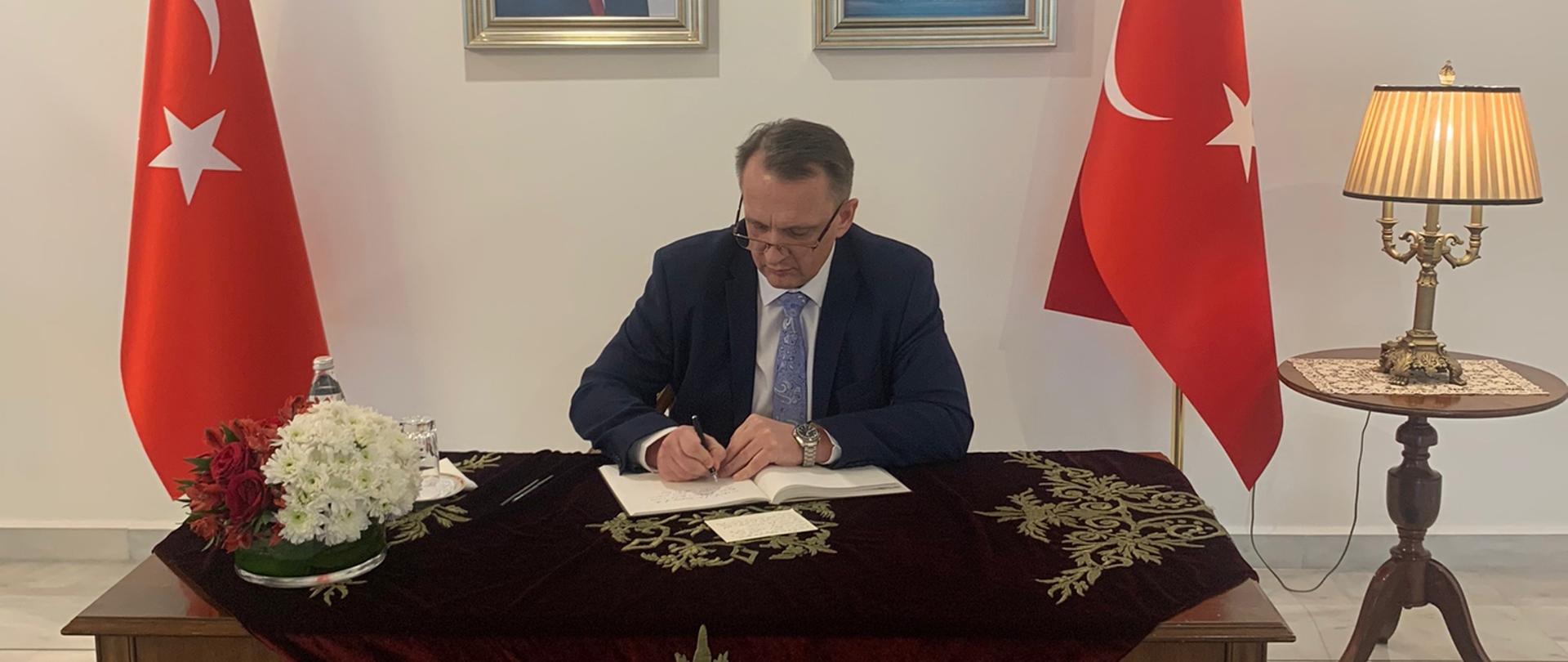 Turcja kondolencje pomoc