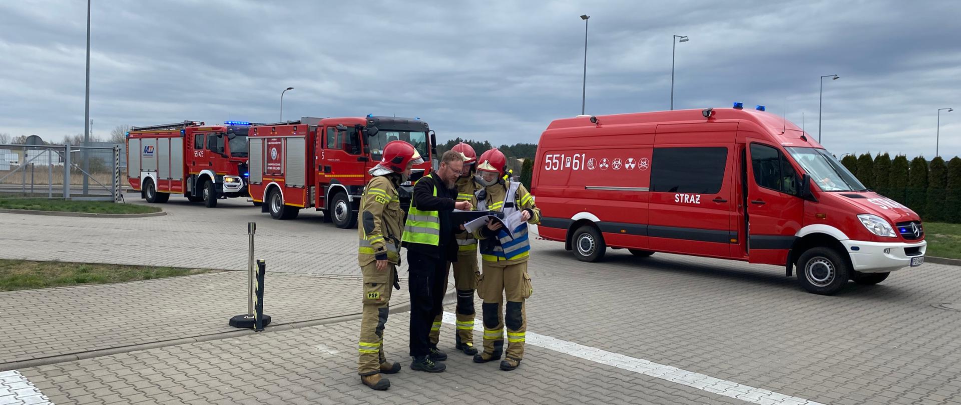 Ćwiczenia w zakładzie produkcyjnym THULE w Pile