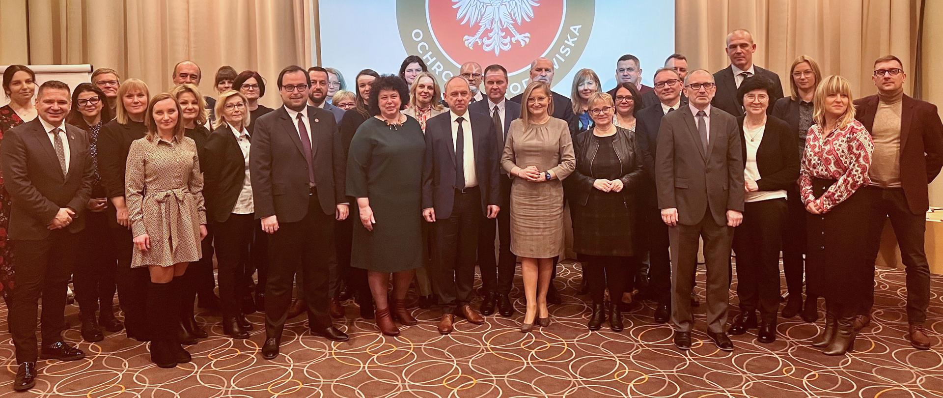 Kierownictwo Głównego Inspektoratu Ochrony Środowiska z Wojewódzkimi Inspektorami Ochrony Środowiska i rzecznikami WIOŚ. 