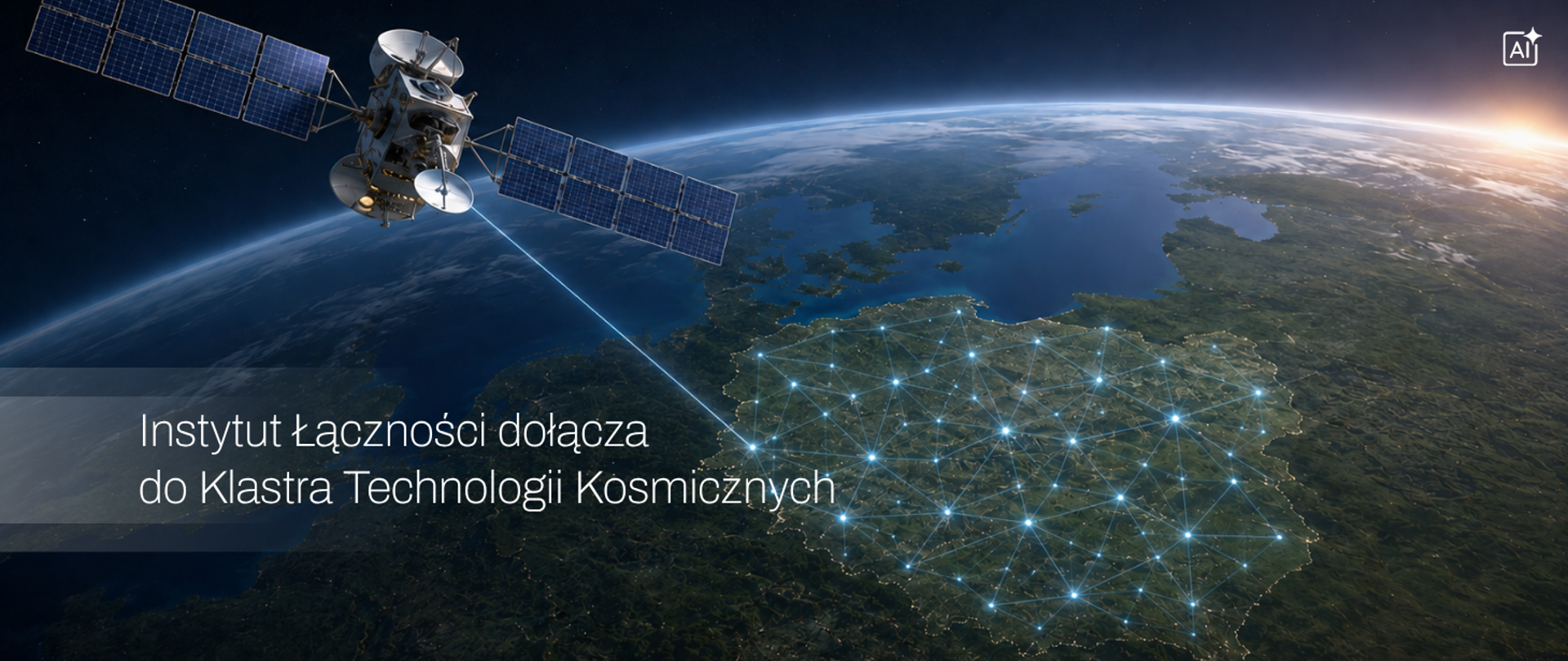 Instytut Łączności - PIB dołącza do Klastra Technologii Kosmicznych.