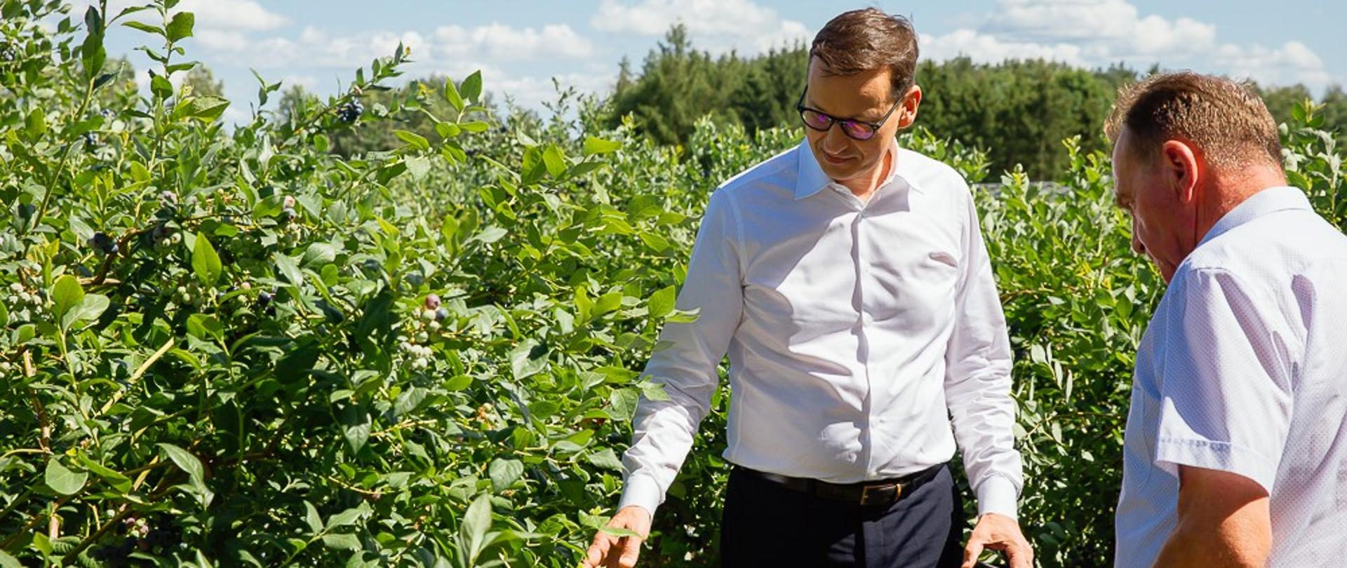 Prime Minister Mateusz Morawiecki visit in Podlaskie Voivodeship