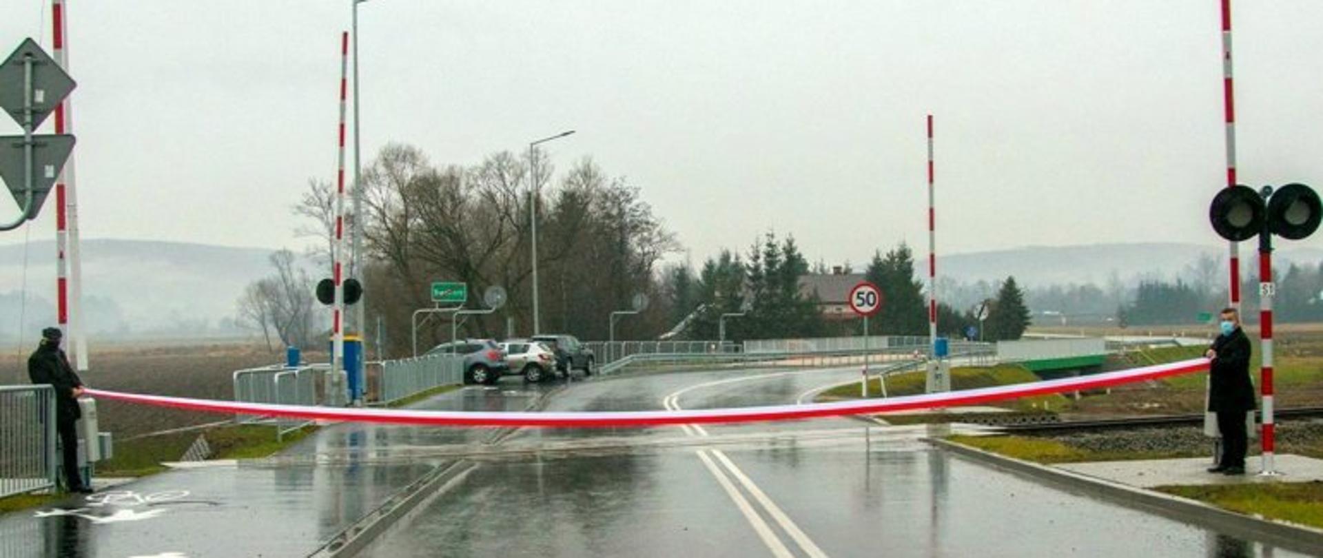 Uroczystość otwarcia obwodnicy Dynowa