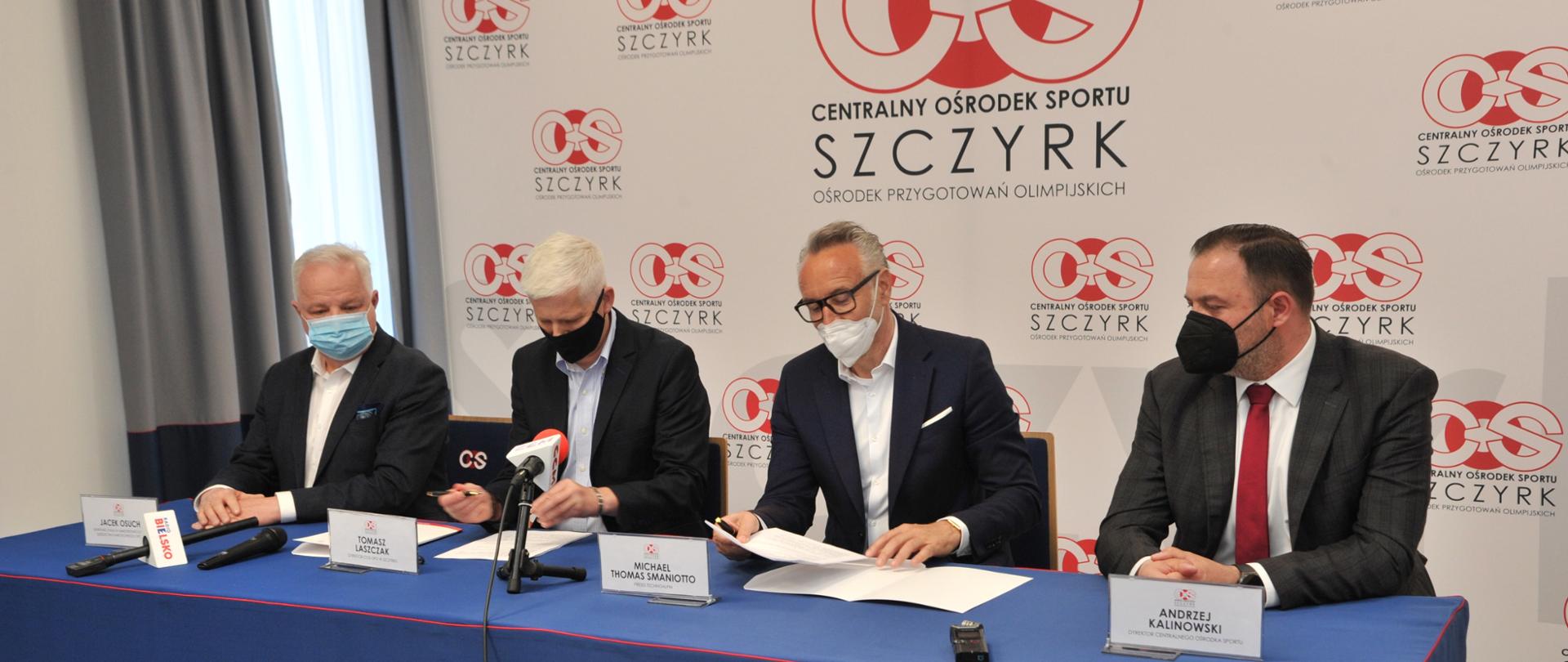 Budowa systemu naśnieżania tras biegowych na Kubalonce ze wsparciem MKDNiS, fot. COS Szczyrk