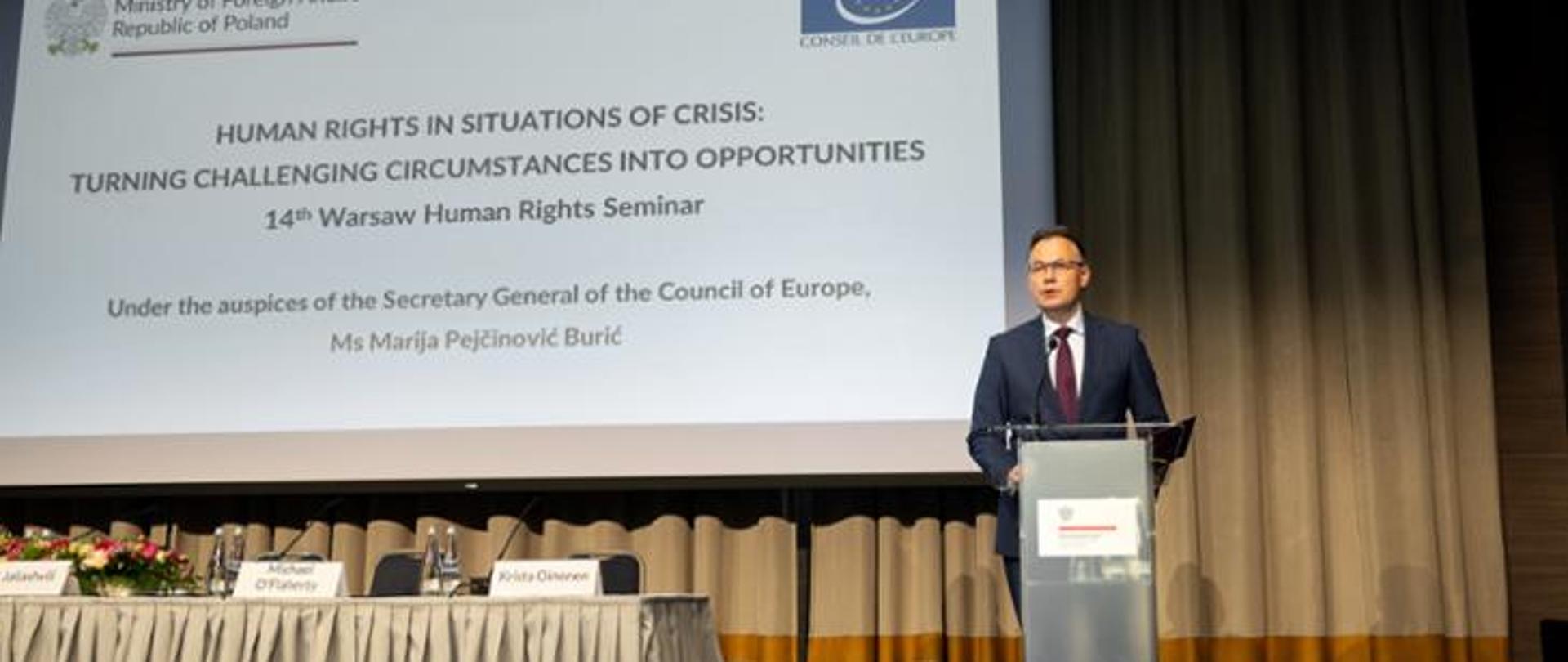 14th Warsaw Human Rights Seminar