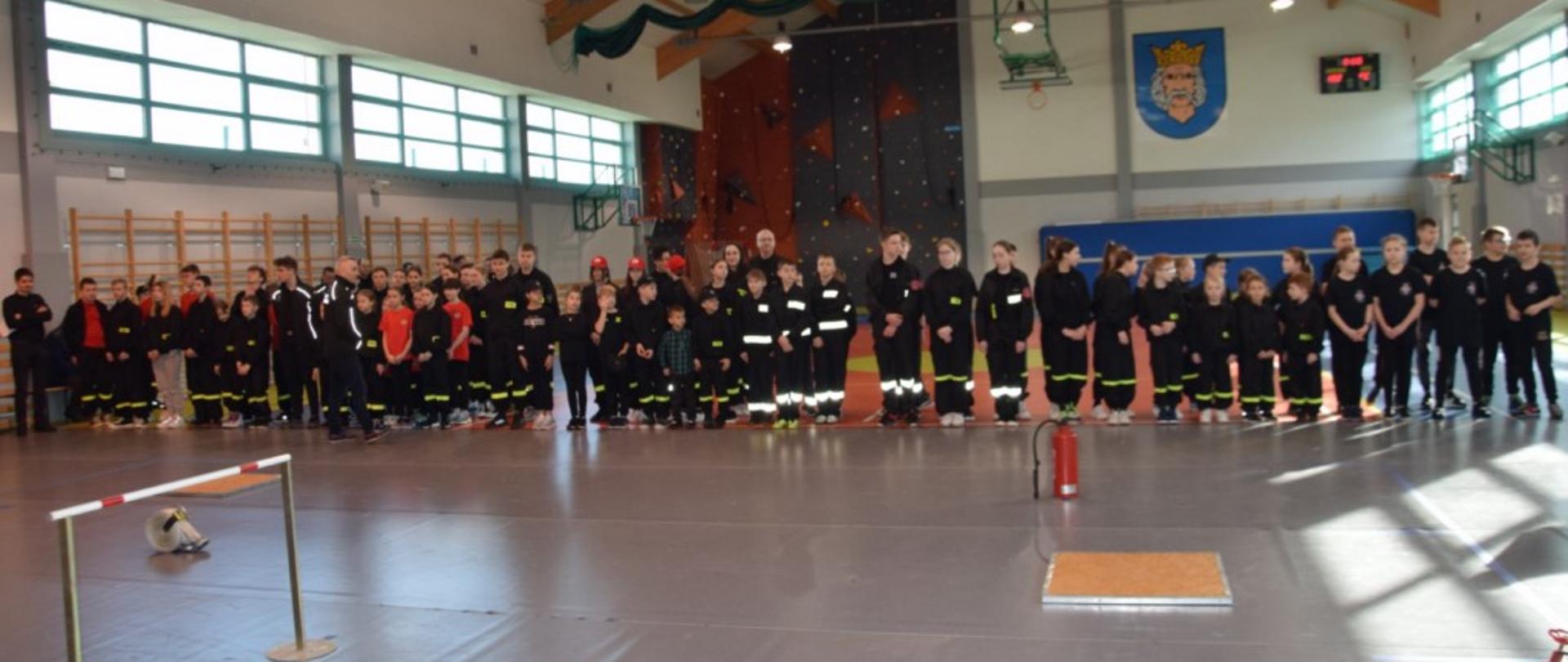 I-sze Halowe Młodzieżowe Zawody Sportowo-Pożarnicze MDP jednostek OSP z terenu Gminy Wolbrom
