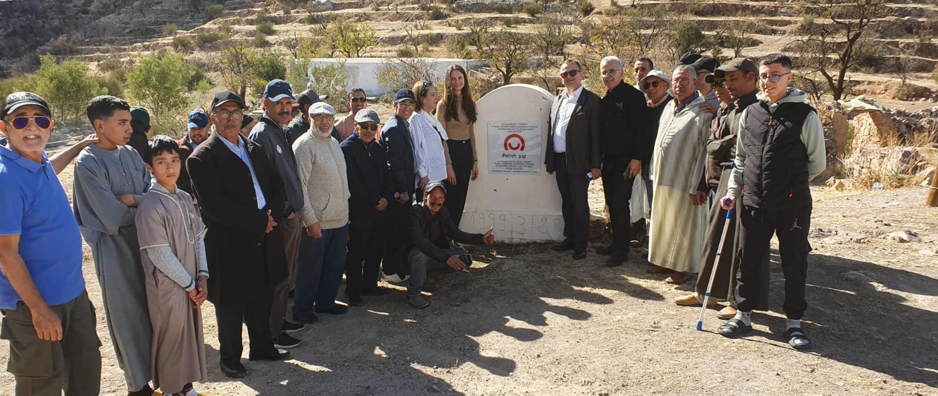 projekt polska pomoc we wsi Doudad, Maroko