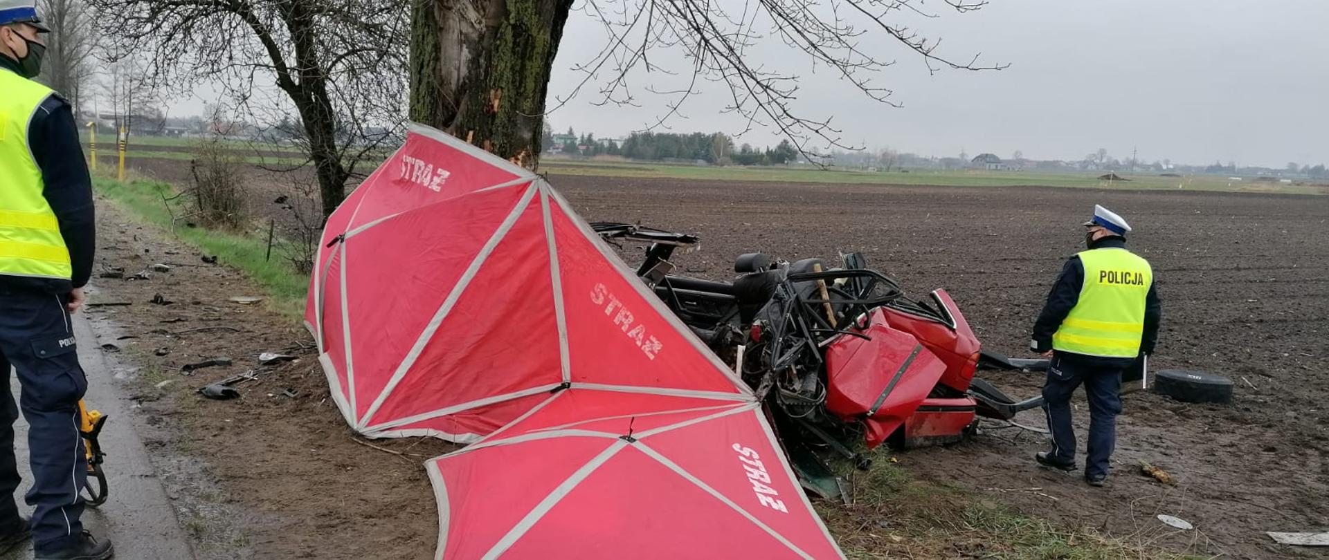 ŚMIERTELNY WYPADEK W GARKACH