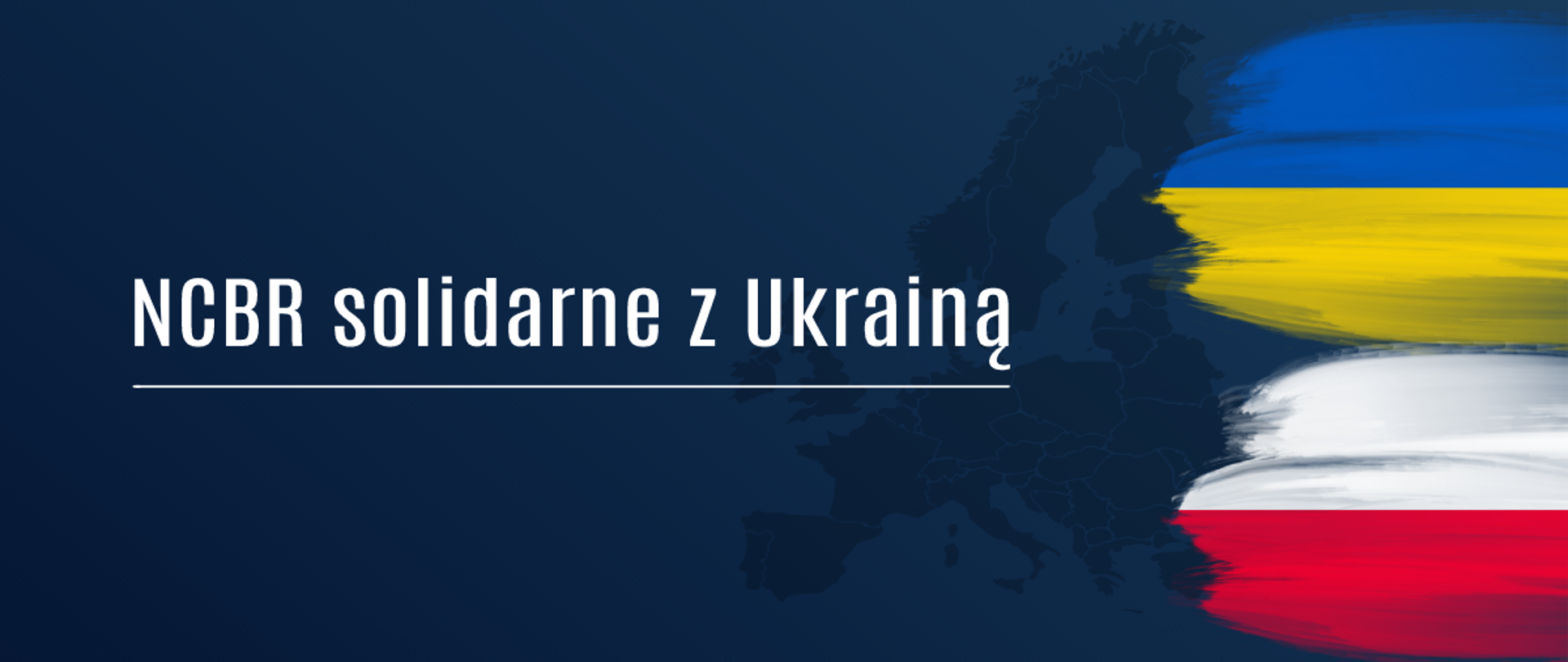 NCBR solidarne z Ukrainą