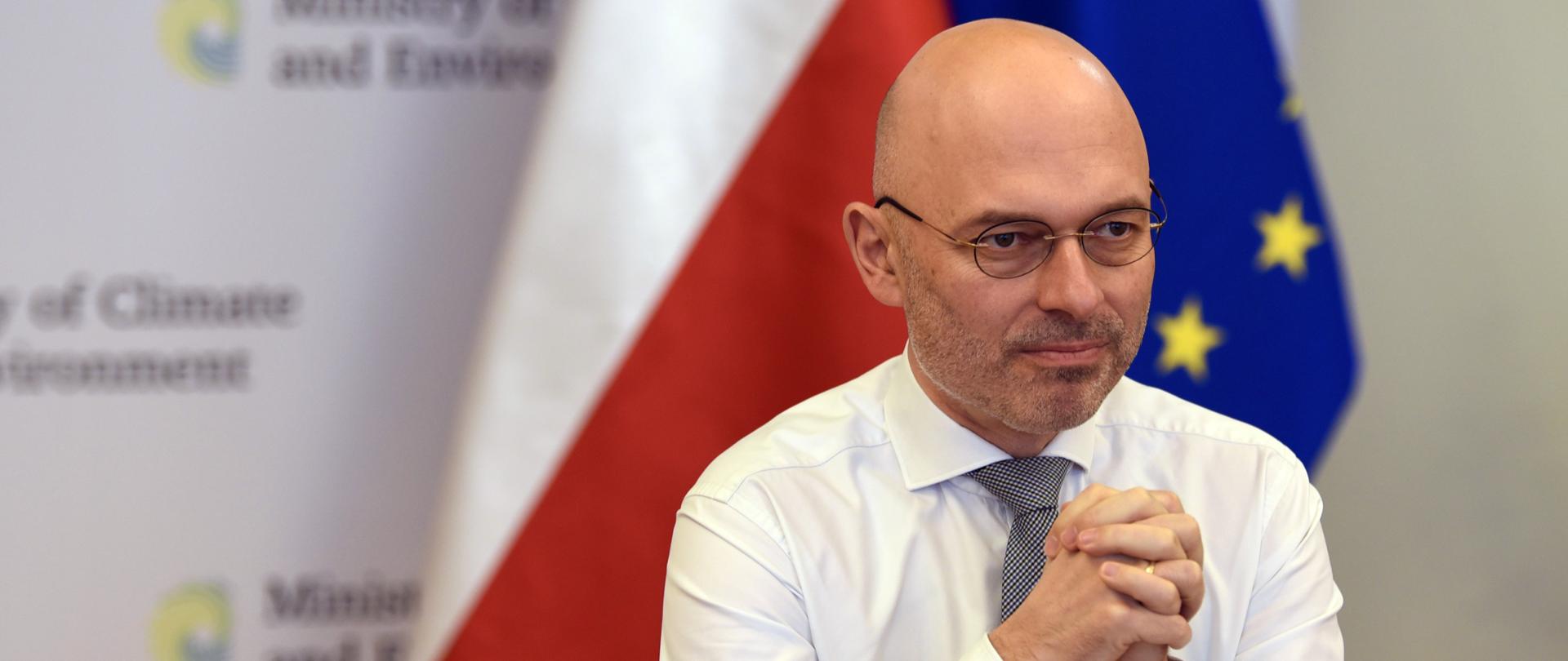 Minister klimatu i środowiska Michał Kurtyka