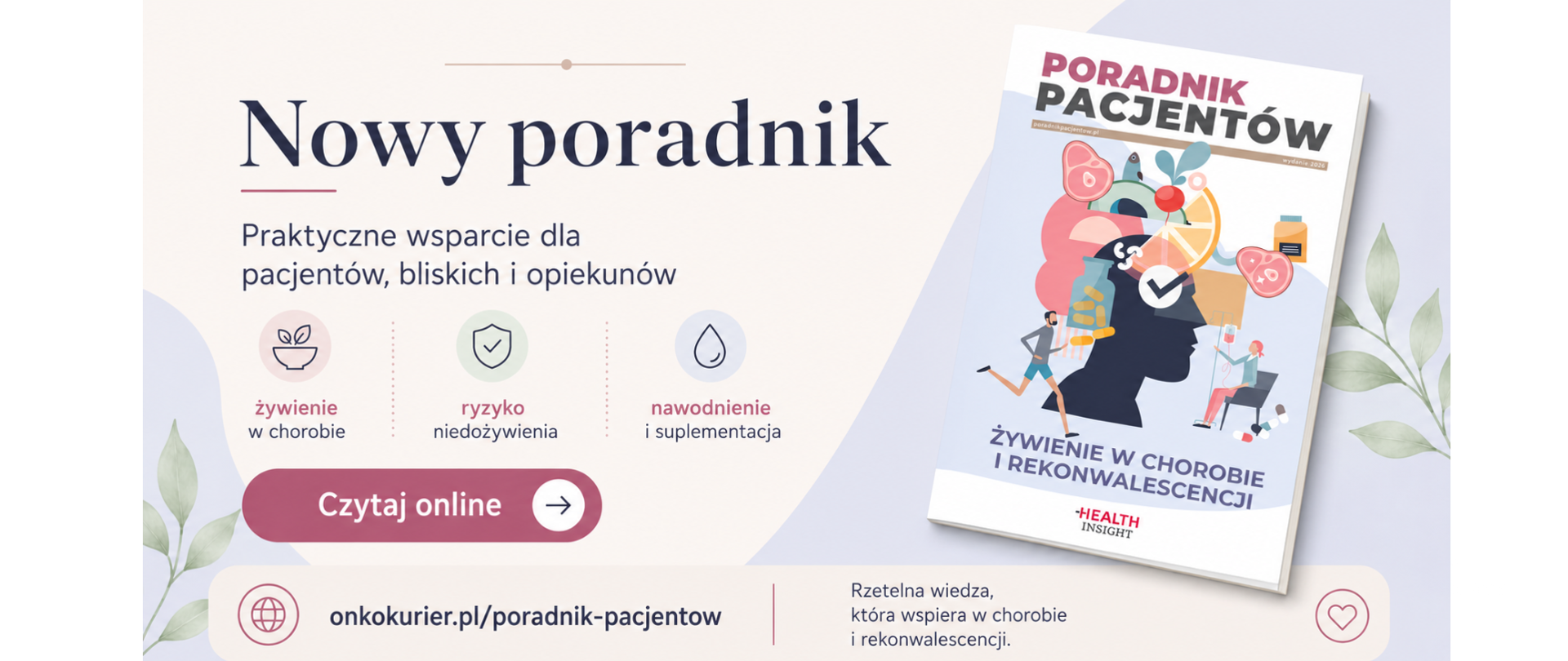 Poradnik pacjentów. Żywienie w chorobie i rekonwalescencji