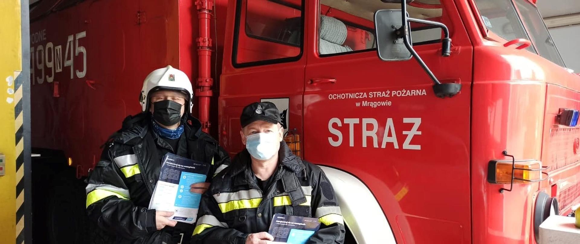 Ulotki dot. szczepienia na COVID