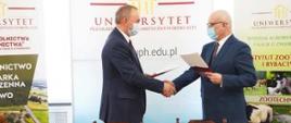 Podpisanie umowy o współpracy naukowo-dydaktycznej z UPH w Siedlcach