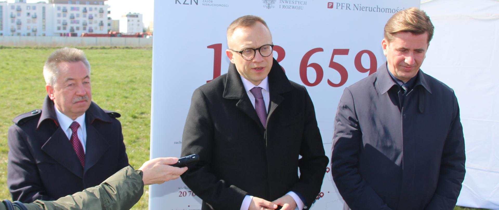 Konferencja prasowa na Targówku