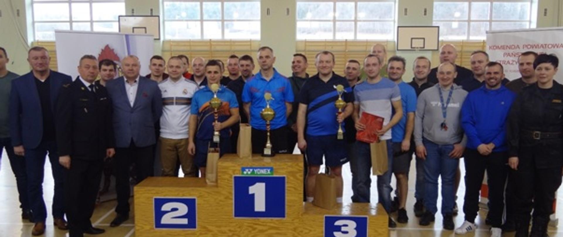 Mistrzostwa Dolnośląskiego Komendanta Wojewódzkiego PSP w Tenisie Stołowym