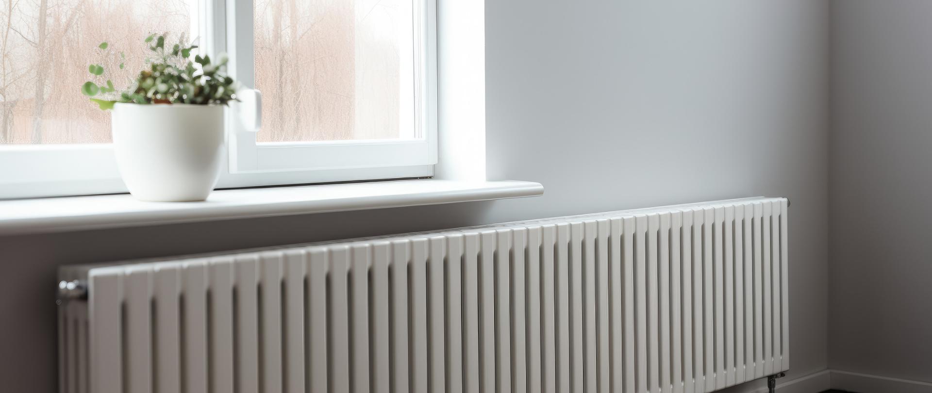 Zdjęcie przedstawia kaloryfer