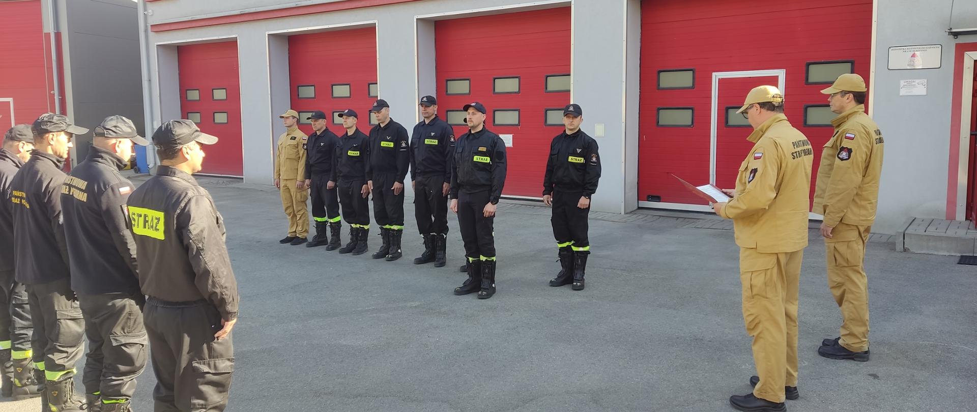 Wyróżnienie strażaka z JRG2 Olsztyn