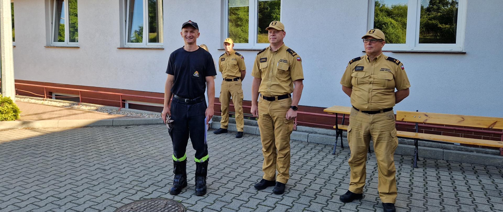 Ostatnia zmiana służby w JRG Świebodzin sekc. Michała Gurgula