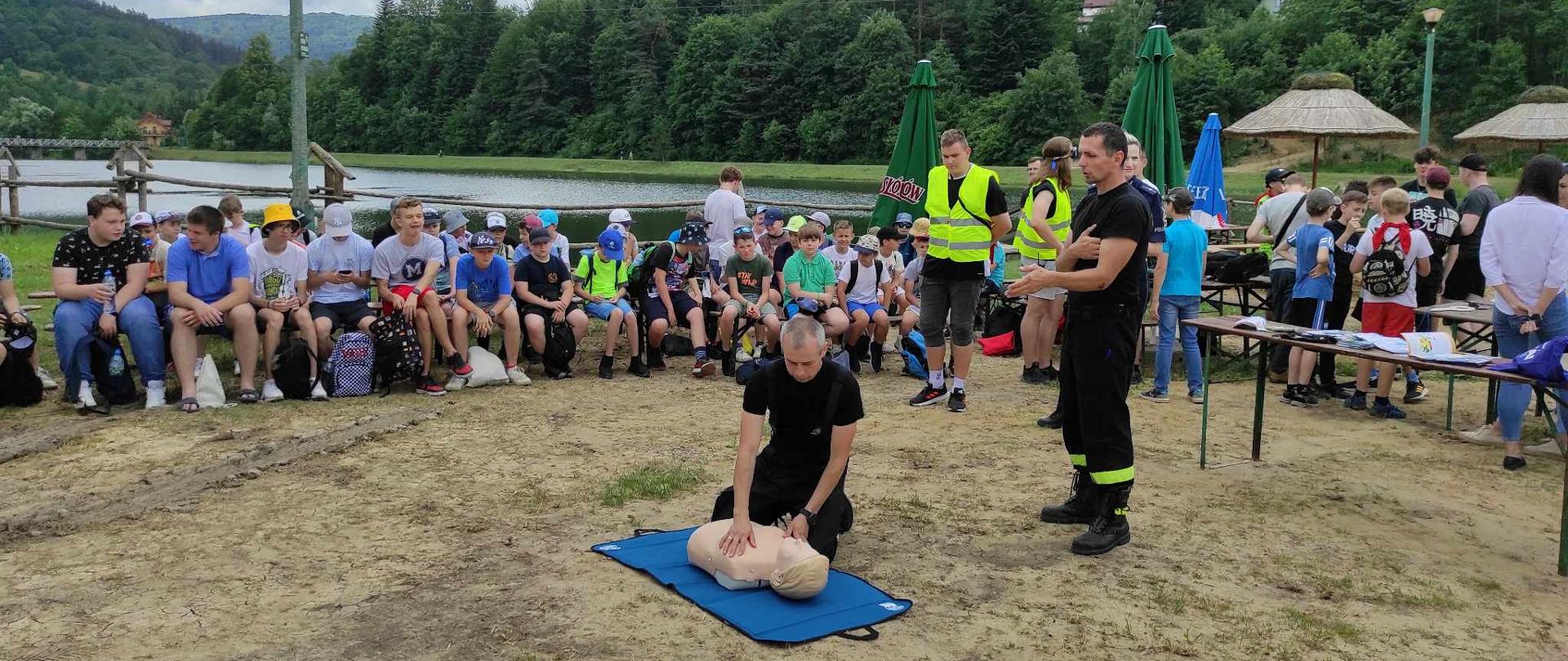 Bezpieczeństwo nad wodą w Krempnej