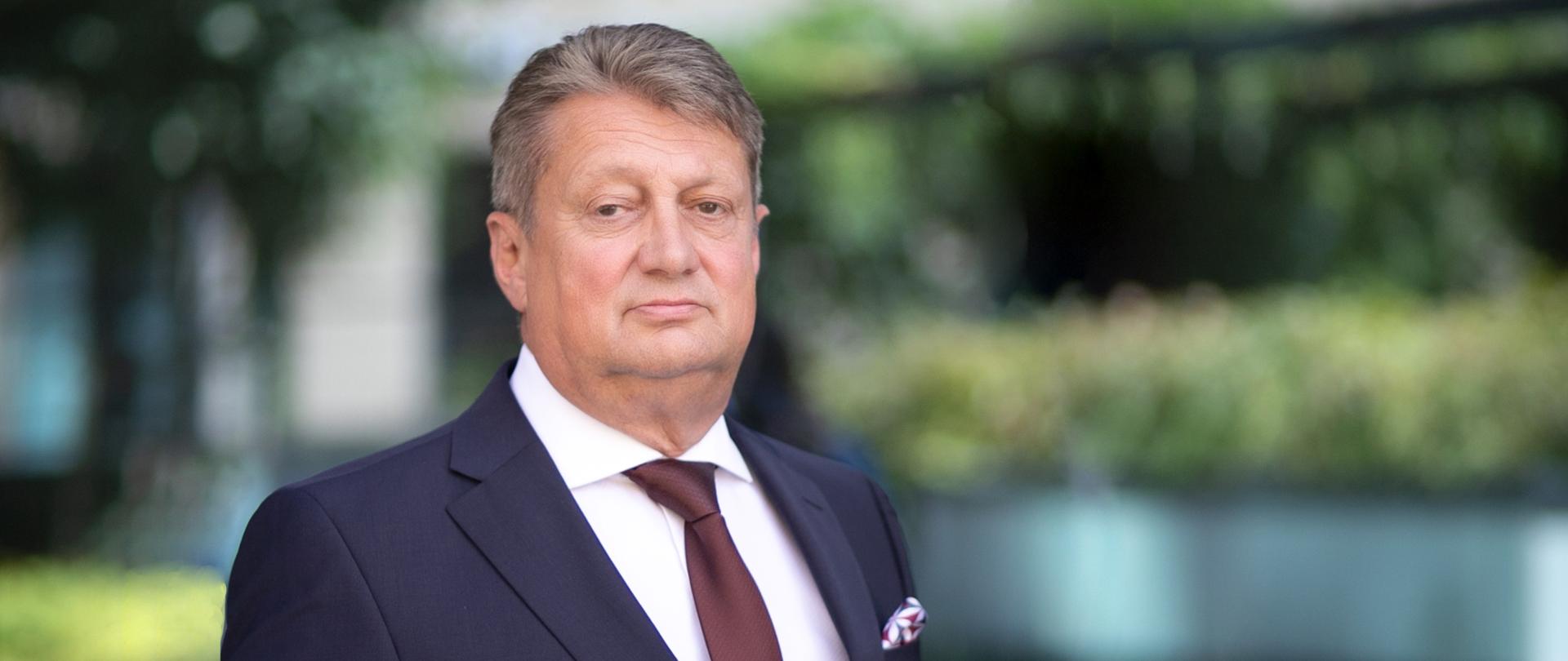 Prezes Rządowej Agencji Rezerw Strategicznych Jan Rajchel