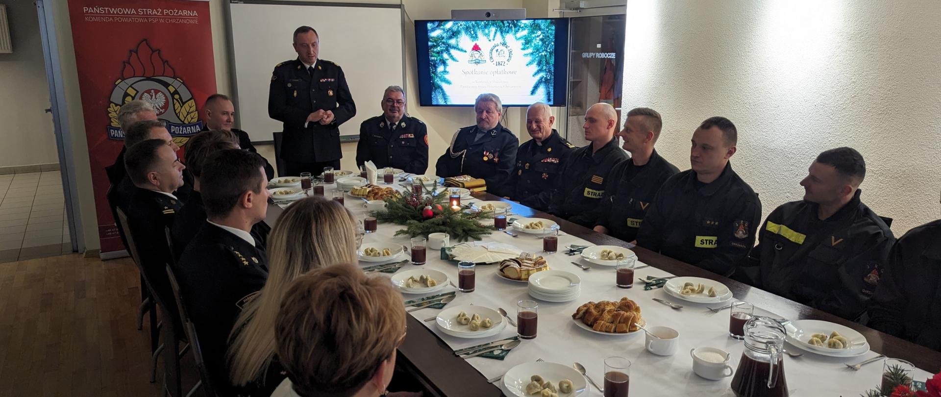 Spotkanie opłatkowe w KP PSP Chrzanów