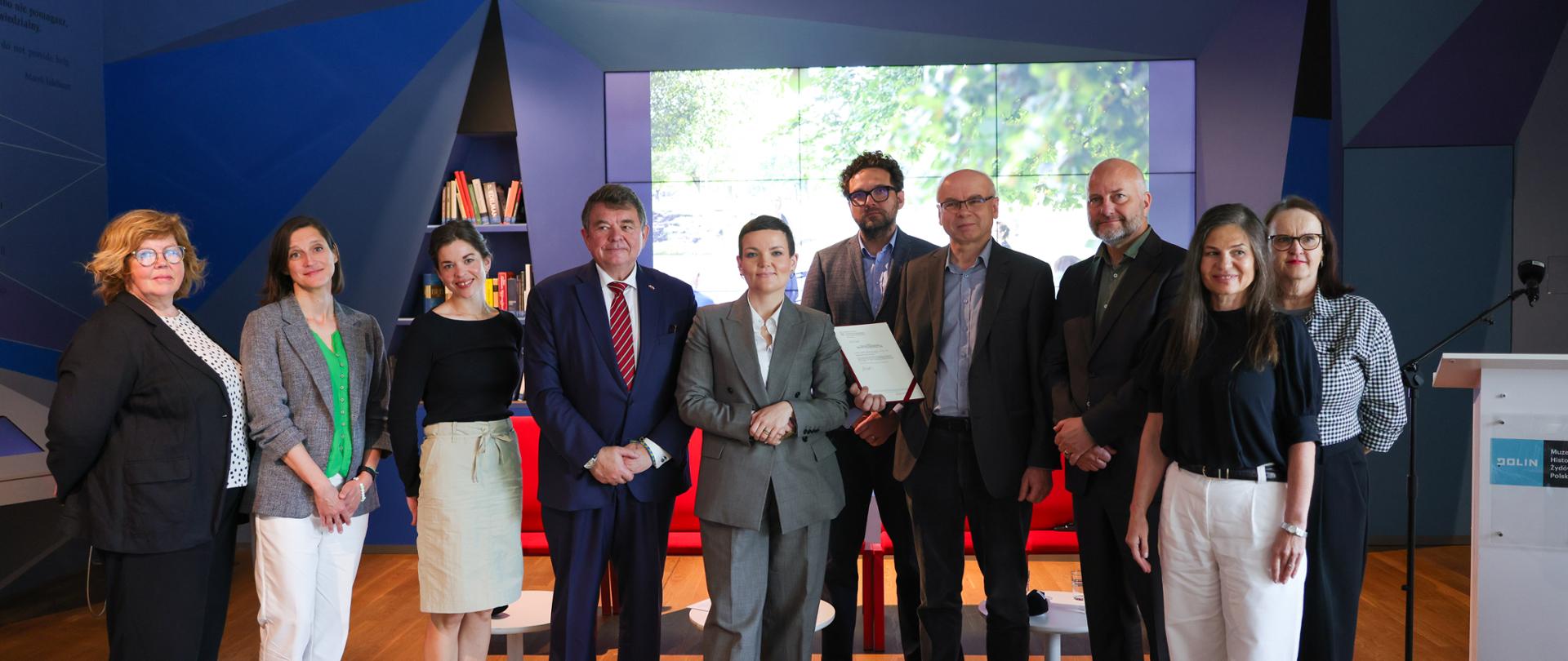 Inaugurujemy III edycję projektu „Żydowskie Dziedzictwo Kulturowe” w ramach Funduszy Norweskich i EOG, fot. Danuta Matloch