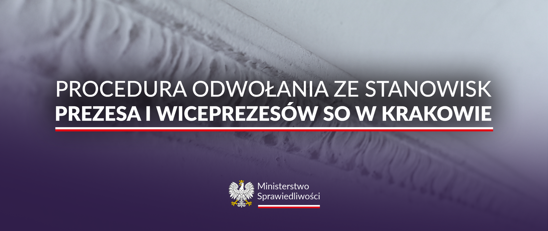 Minister Sprawiedliwości wszczął procedurę odwołania ze stanowisk Prezesa i Wiceprezesów Sądu Okręgowego w Bartłomieja Migdy, Ireny Bochniak, Piotra Kowalskiego i Michała Puzy oraz zawiesił ich w pełnieniu czynności 