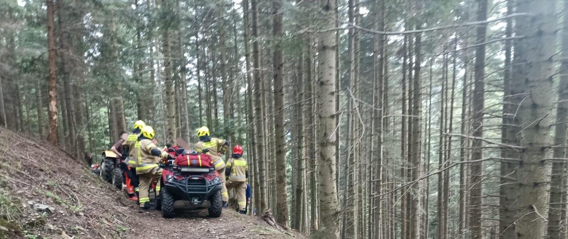 Wypadek Stryszawa 11.04.2024r.