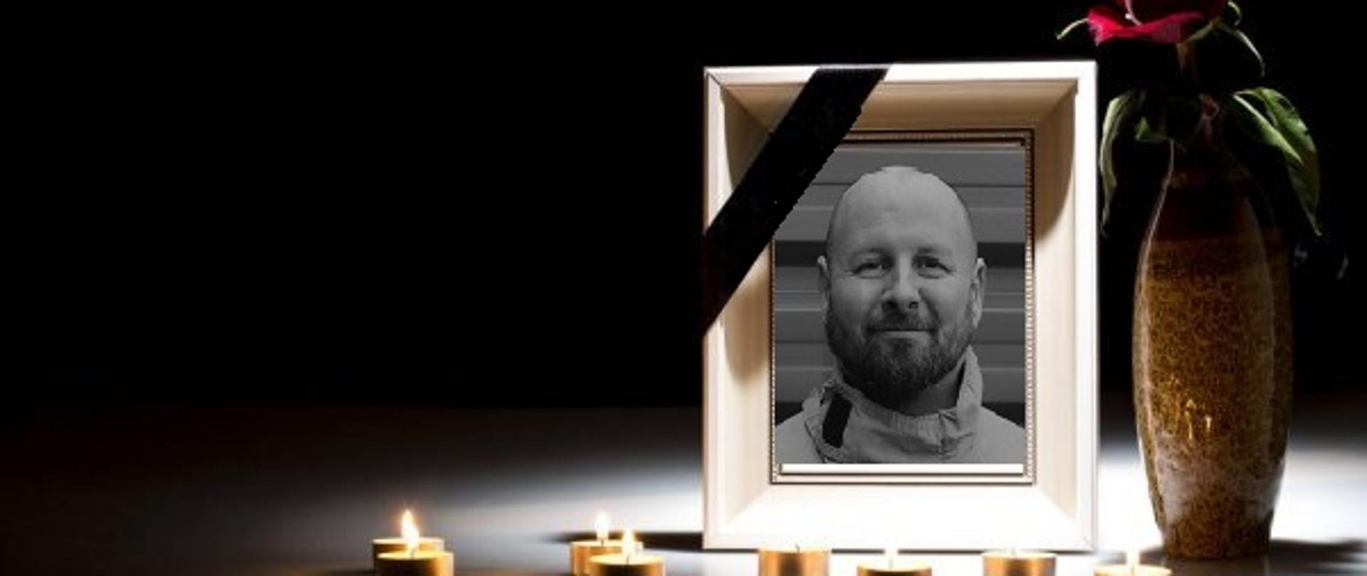 Zdjęcie w ramce Pawła Czerniaka