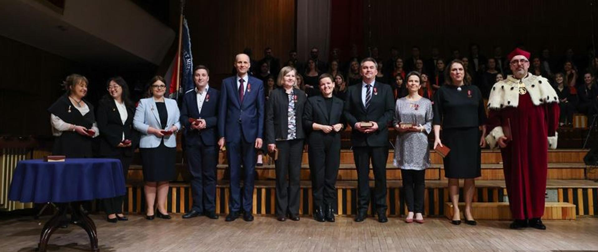 Medale i odznaczenia dla zasłużonych pracowników UMFC, fot. Danuta Matloch/MKiDN