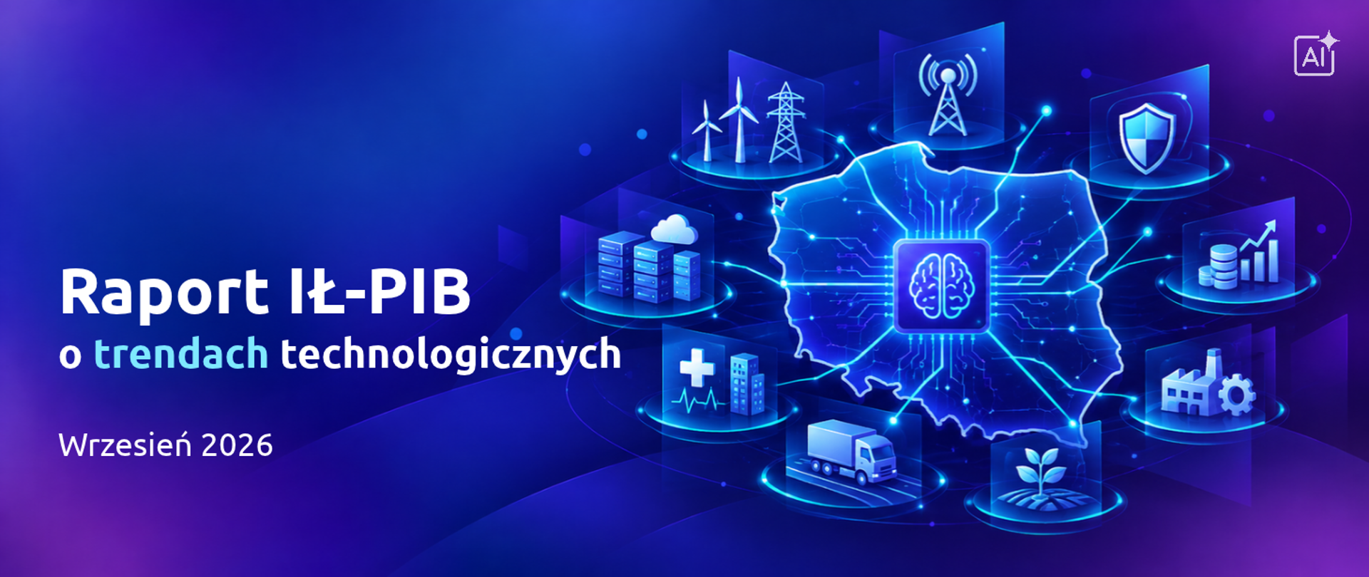 Gdzie sztuczna inteligencja może dać Polsce najwięcej? Nowy raport Instytutu Łączności
