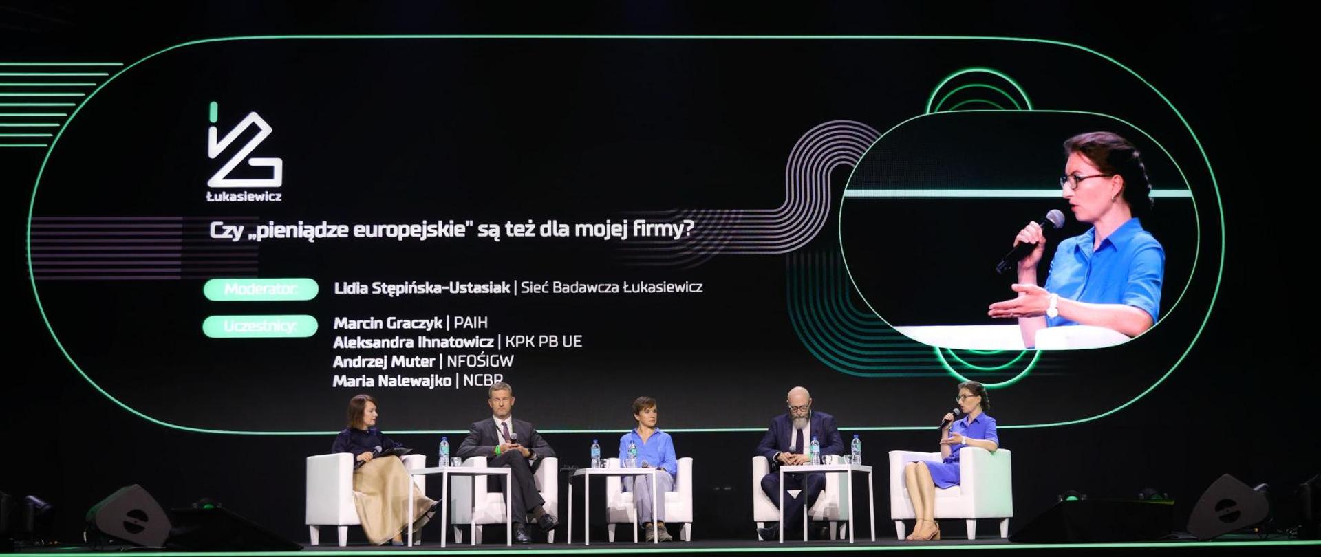 Maria Nalewajko, kierownik Punktu Informacyjnego NCBR, mówiła o ułatwieniach dla wnioskodawców w aktualnej perspektywie finansowej UE