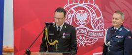 Uroczysta zbiórka z okazji powołania Śląskiego Komendanta Wojewódzkiego PSP
