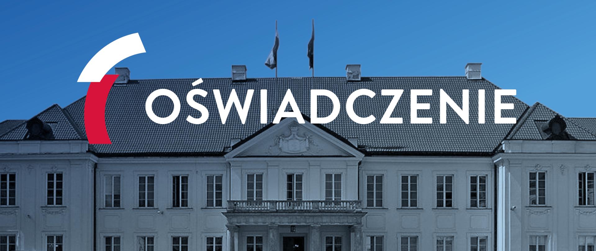 Oświadczenie MKiDN