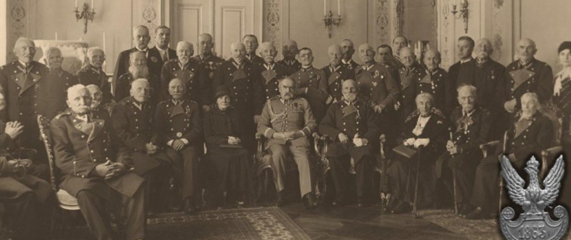 158. rocznica wybuchu powstania styczniowego - zdjęcie z weteranami