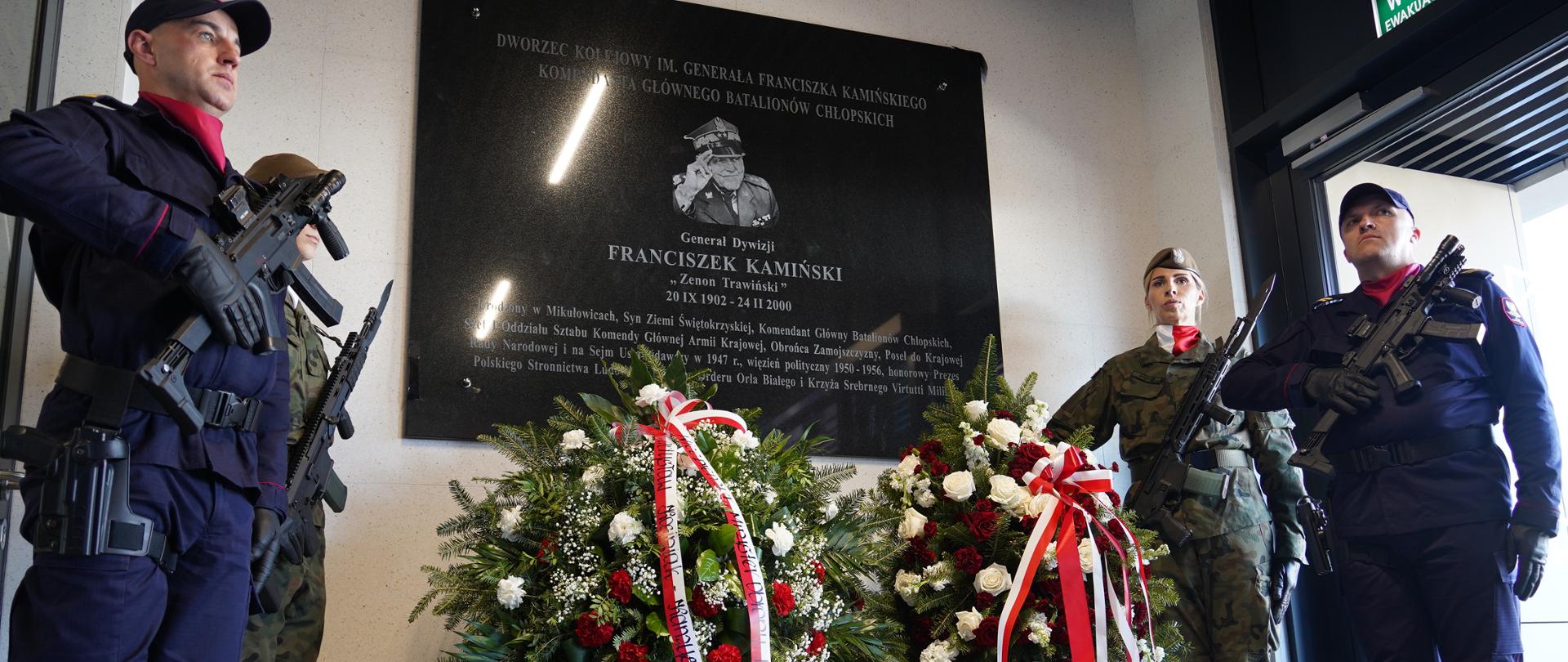 Kielecki dworzec kolejowy otrzymał imię gen. Franciszka Kamińskiego