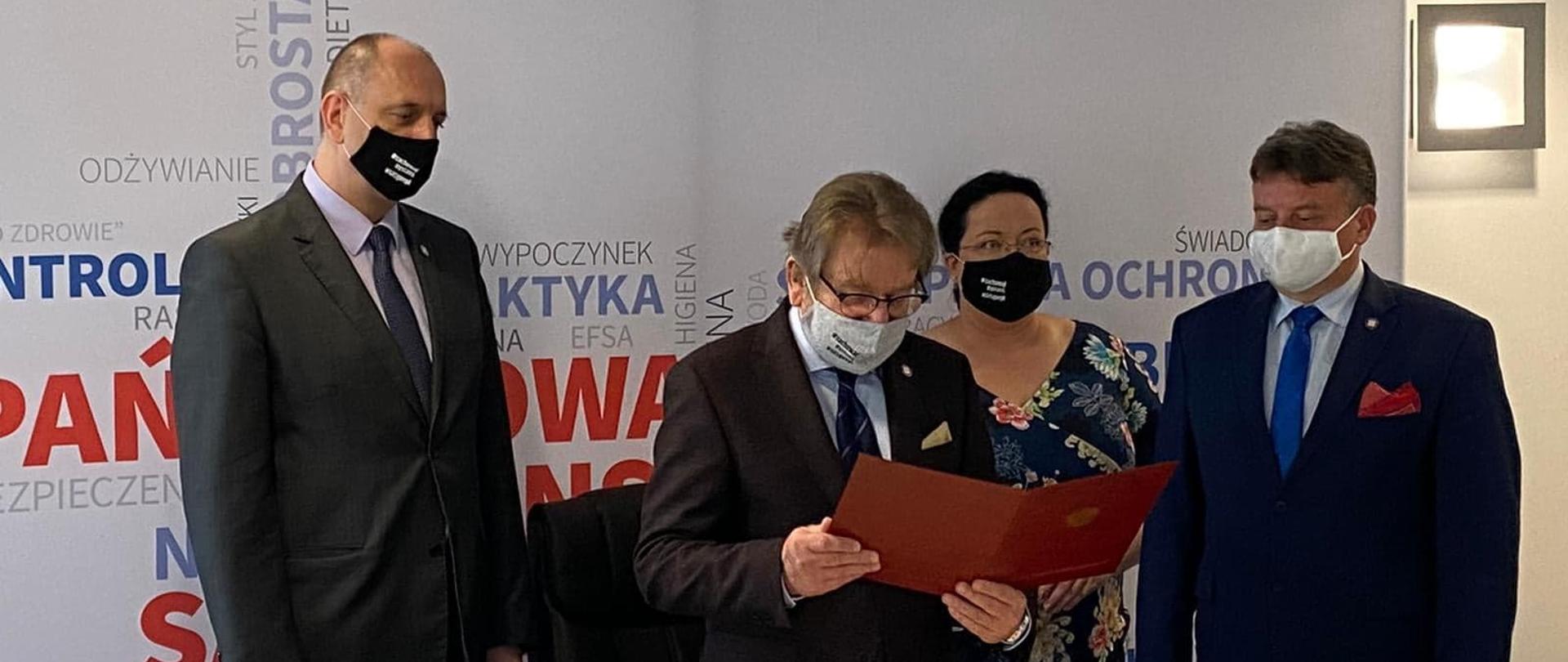 Akt powołania Pana Jarosława Foremnego na drugą kadencję na stanowisko MPWIS