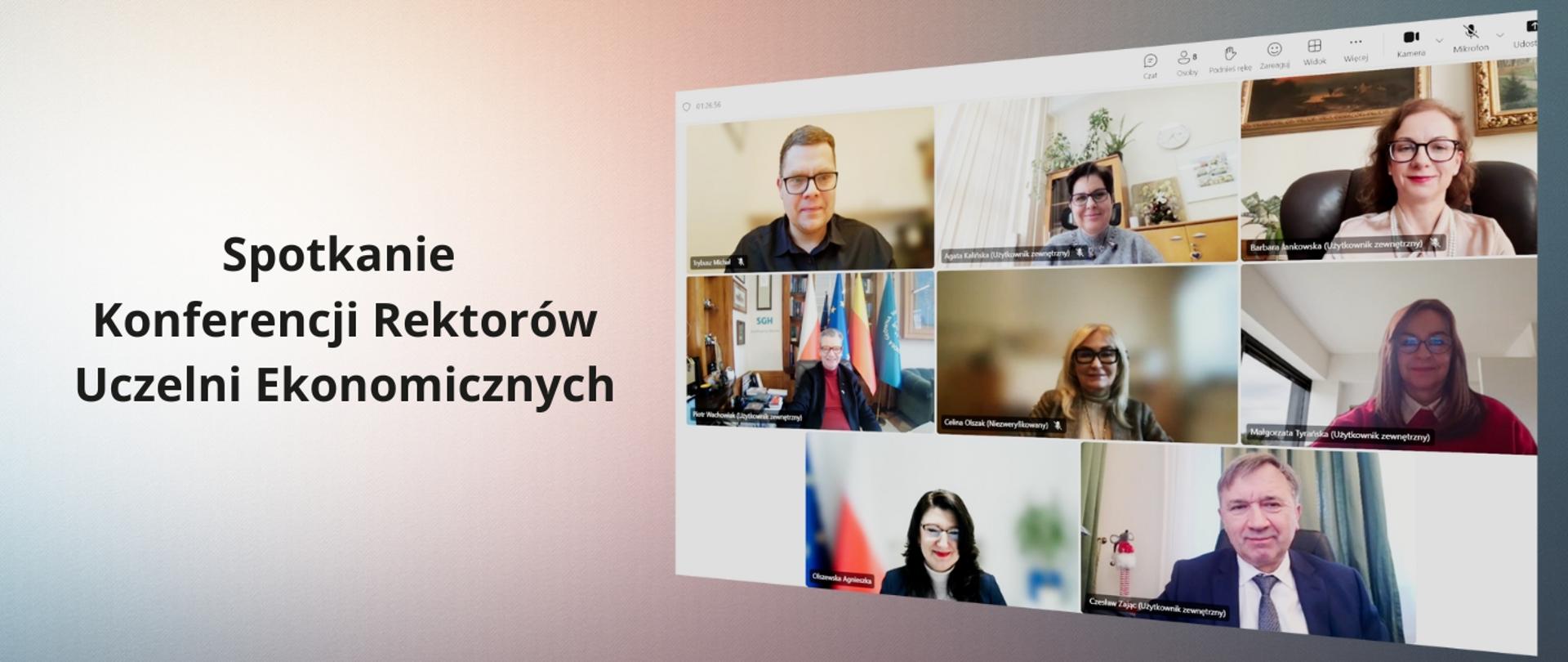 Spotkanie Konferencji Rektorów Uczelni Ekonomicznych