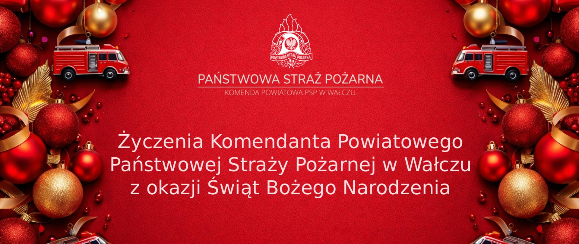 Życzenia KP PSP Wałcz