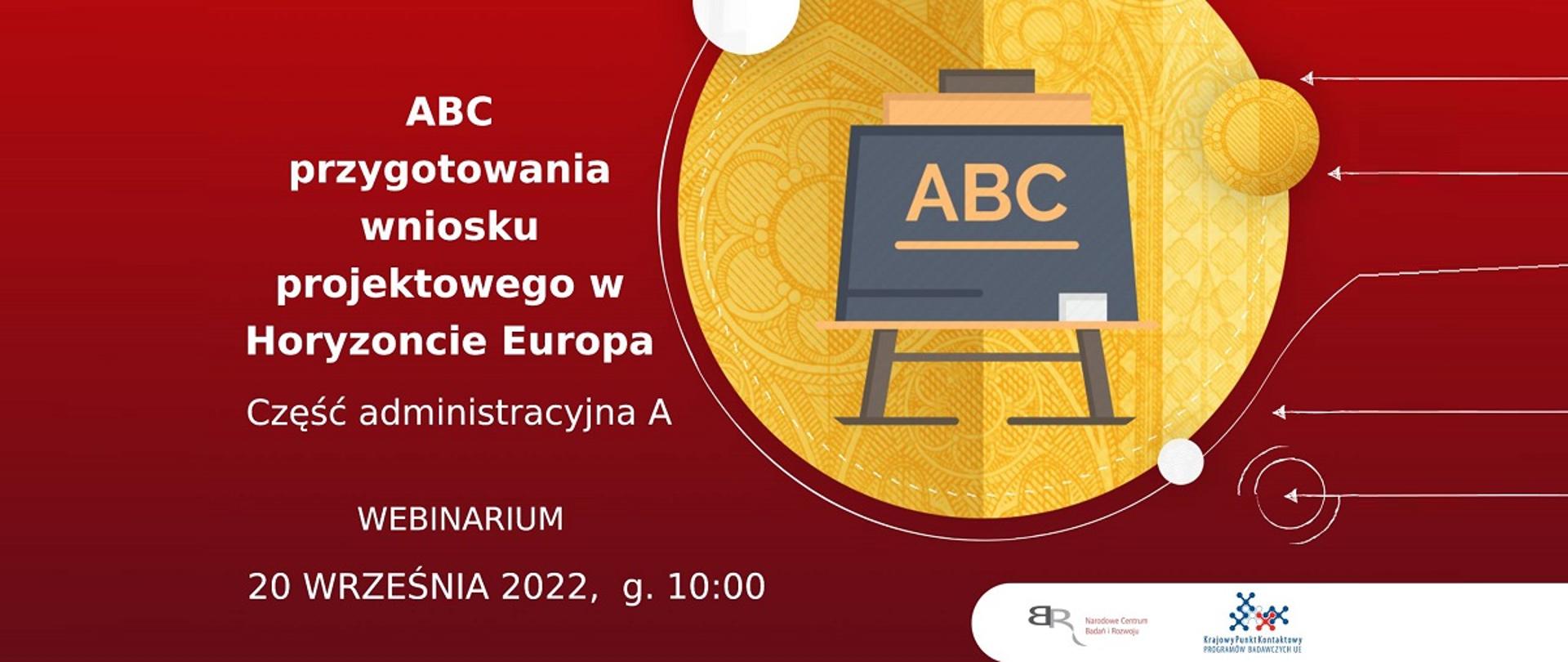 ABC przygotowania wniosku projektowego w Horyzoncie Europa – Część administracyjna A