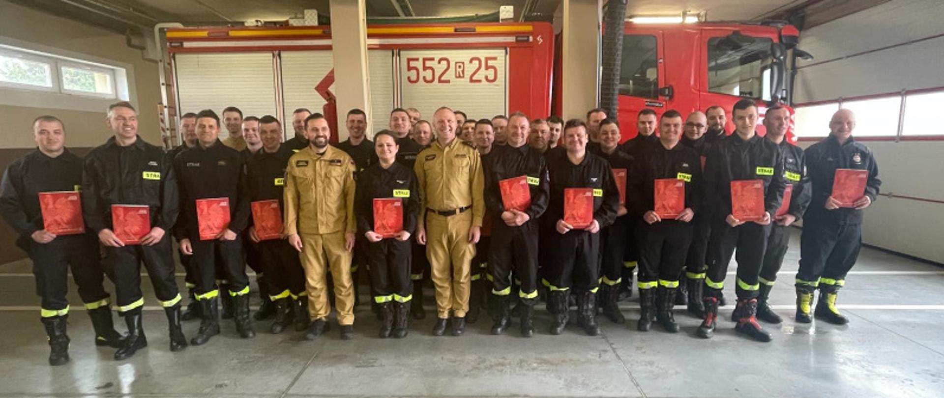 Egzamin teoretyczny i praktyczny kończący Kurs Kierowcy-Konserwatora Sprzętu Ratowniczego Ochotniczych Straży Pożarnych