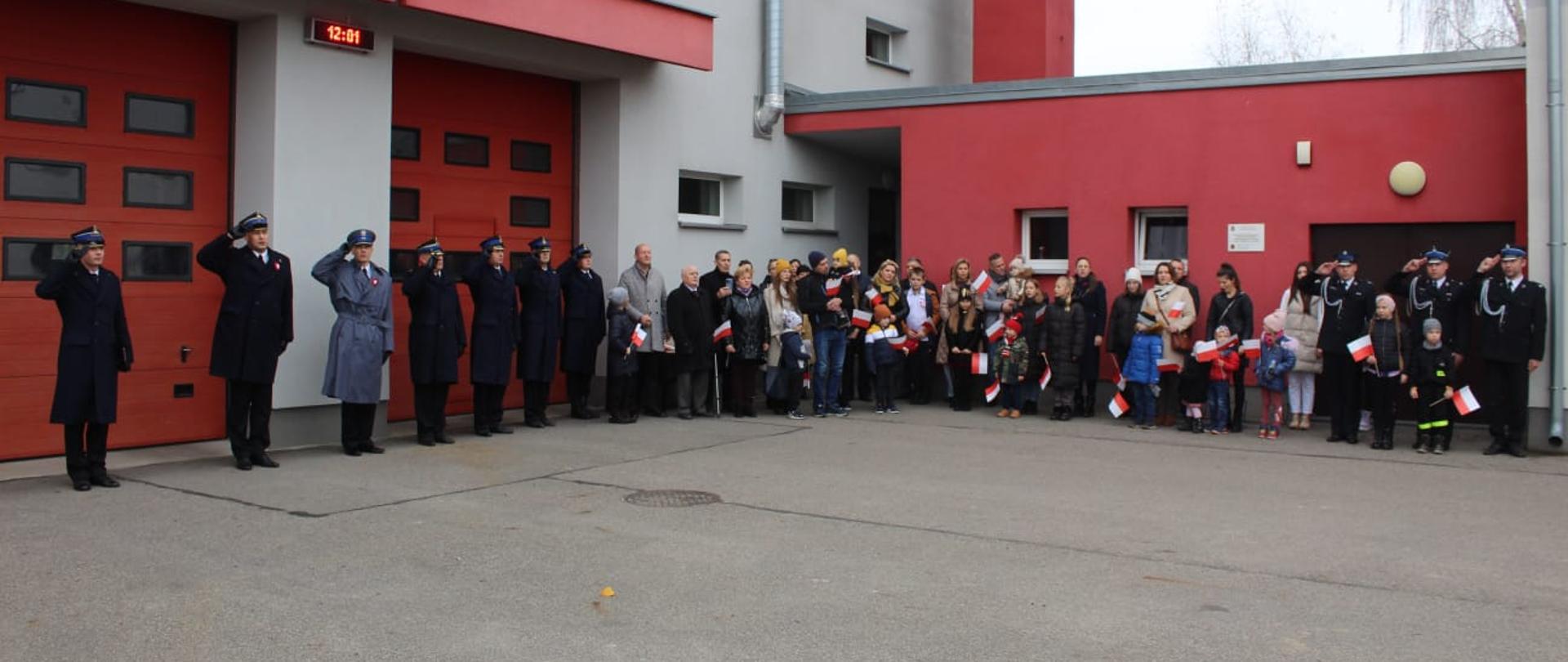 Narodowe Święto Niepodległości w Komendzie Powiatowej PSP w Nowym Mieście Lubawskim