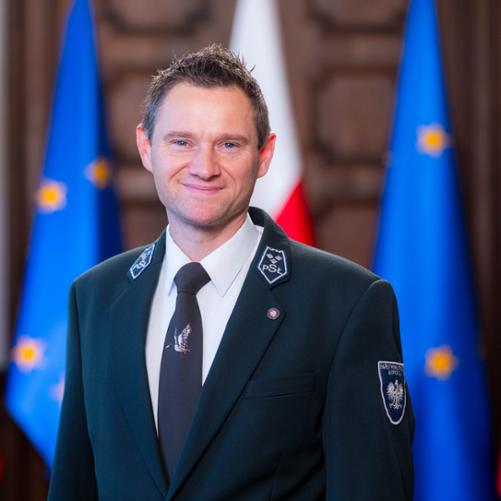 Krystian Gruchała - Komendant Wojewódzki Państwowej Straży Łowieckiej