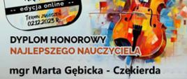 Dyplom Marta Gebicka