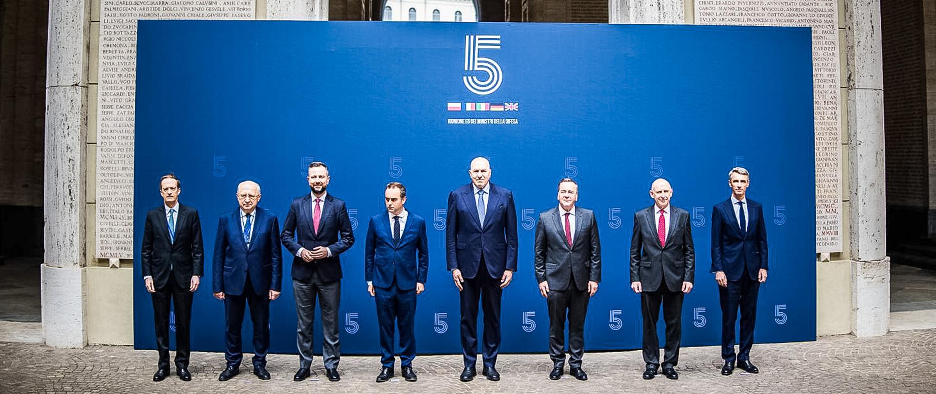 Spotkanie Europejskiej Grupy 5 Ministrów Obrony 