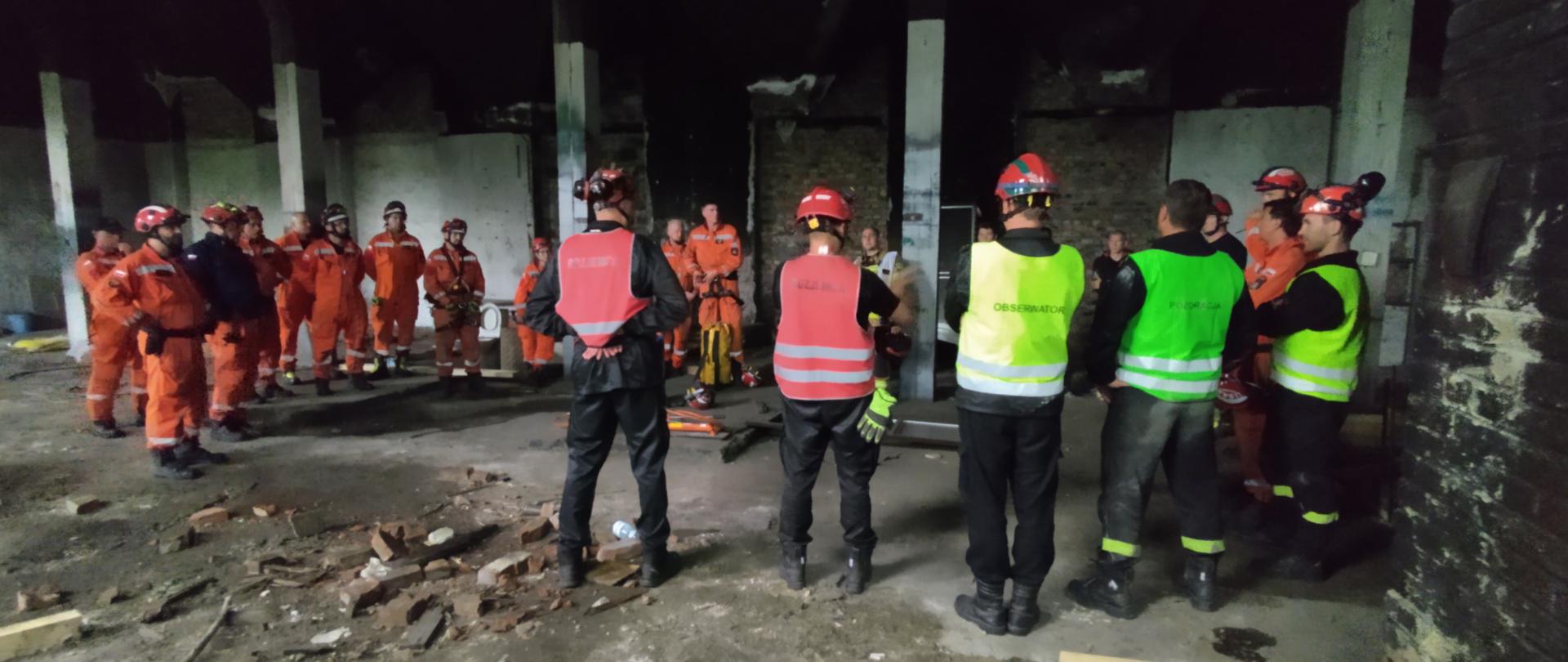 Międzywojewódzkie ćwiczenia ratownicze pod kryptonimem "ELEKTROCIEPŁOWNIA 2022" dla sił i środków krajowego systemu ratowniczo-gaśniczego.