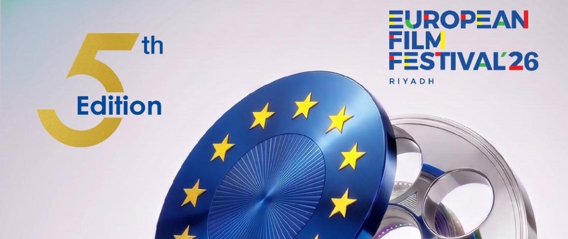 Baner Europejskiego Festiwalu Filmowego Rijad 2026