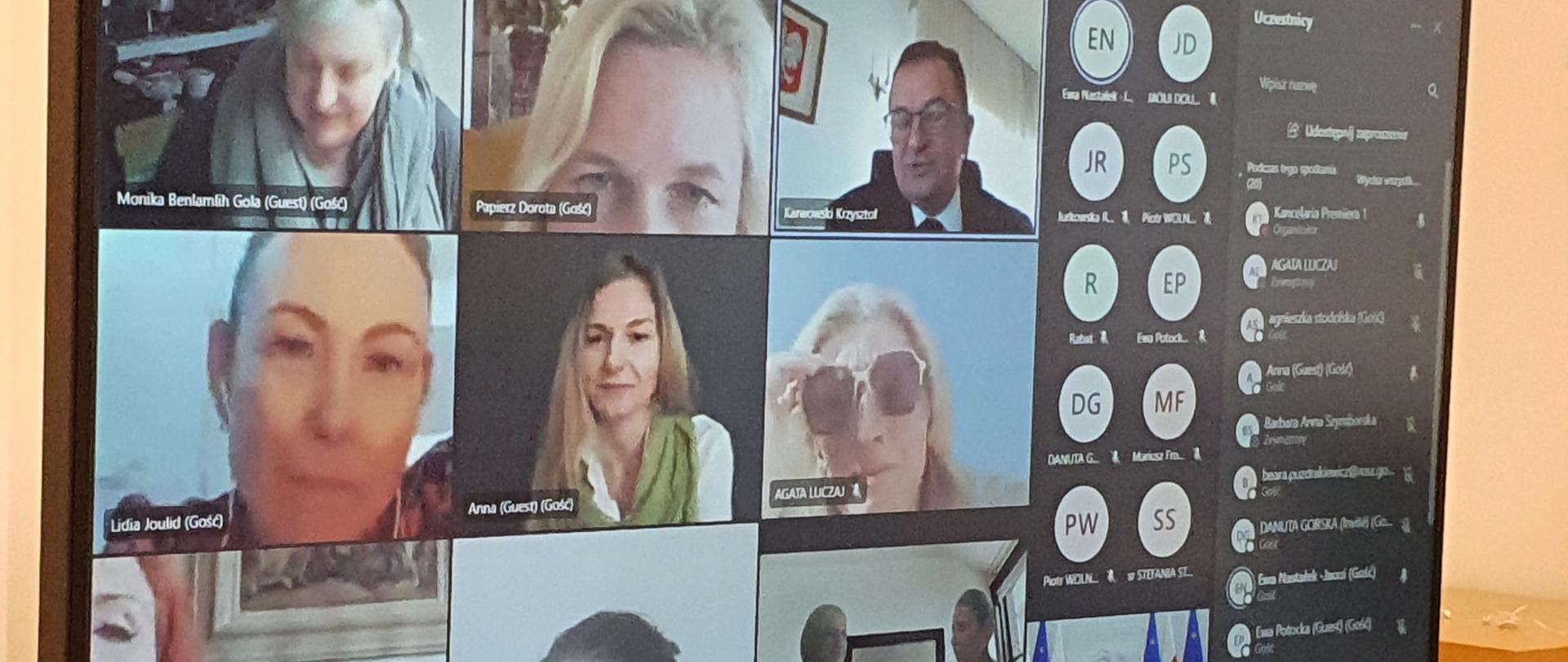 Wideokonferencja z Polonią z Maroka