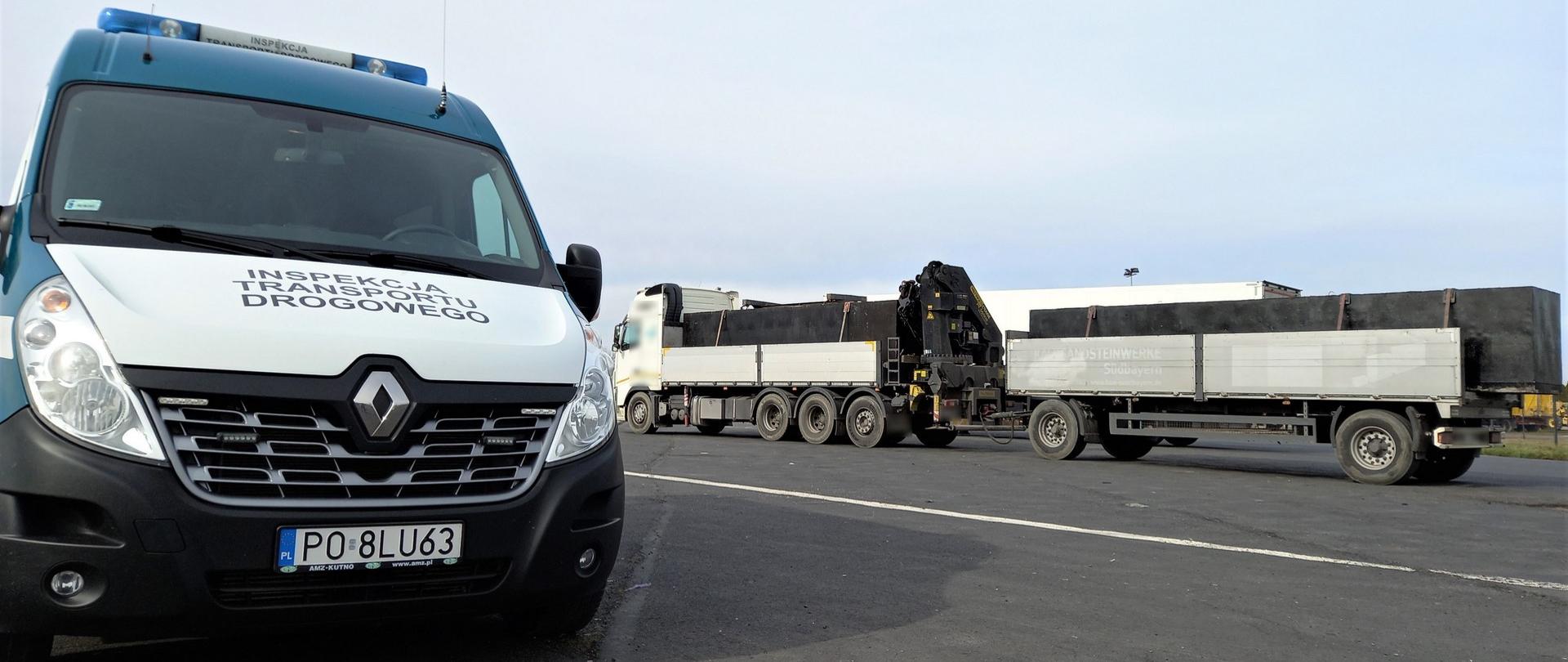 Przewożone szamba były za ciężkie i za długie