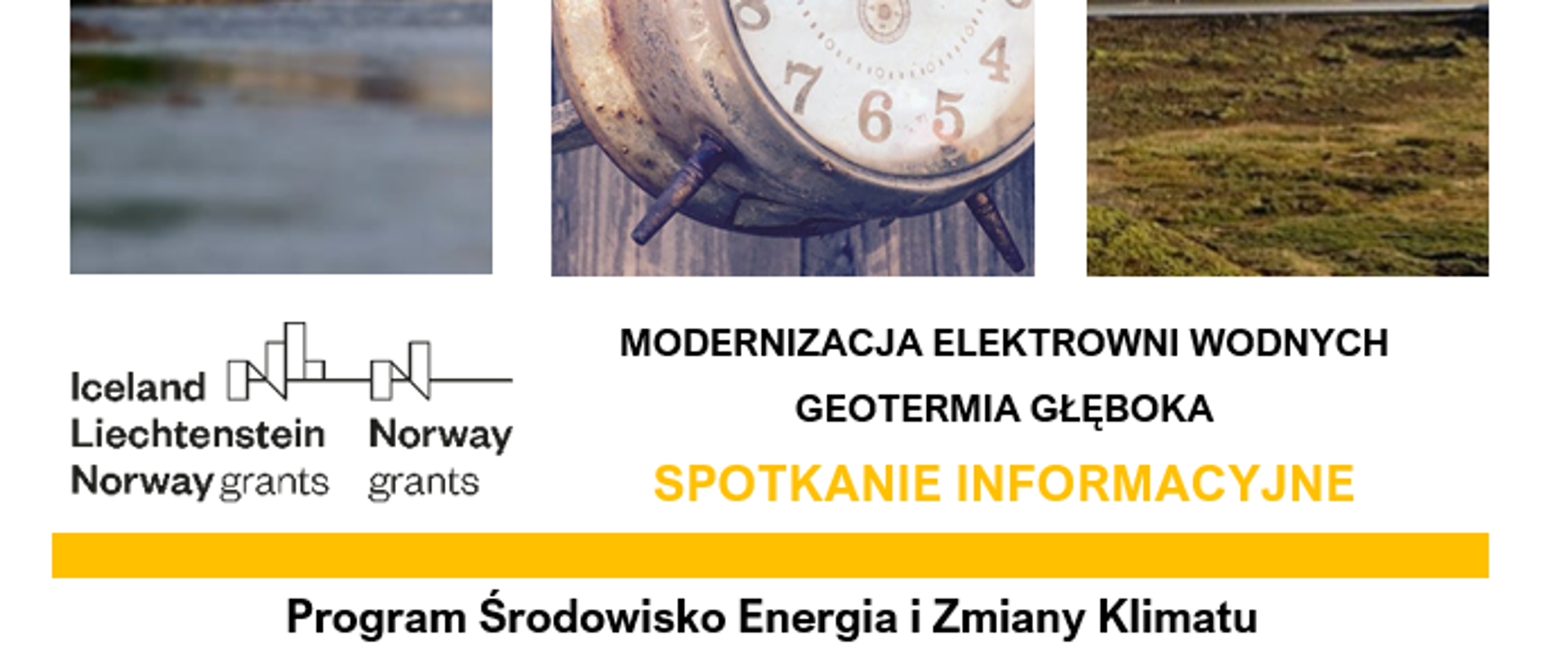 Spotkanie informacyjne - program