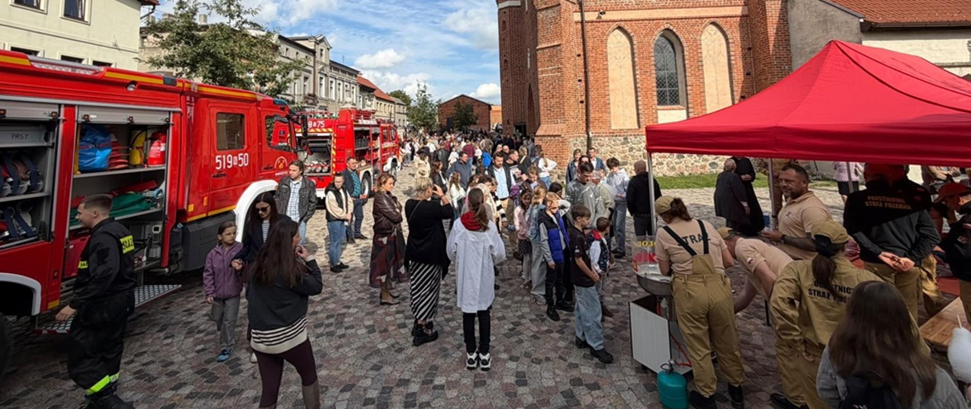 II Edycja Akcji „Bezpieczna Parafia” z udziałem nowomiejskich strażaków